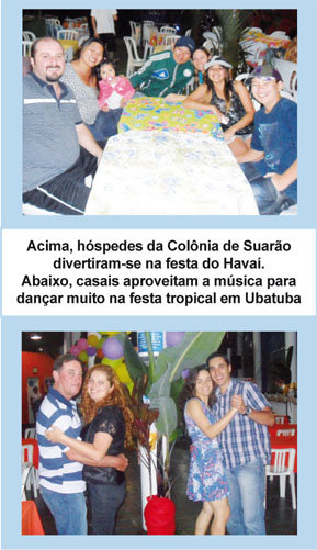festas colônias